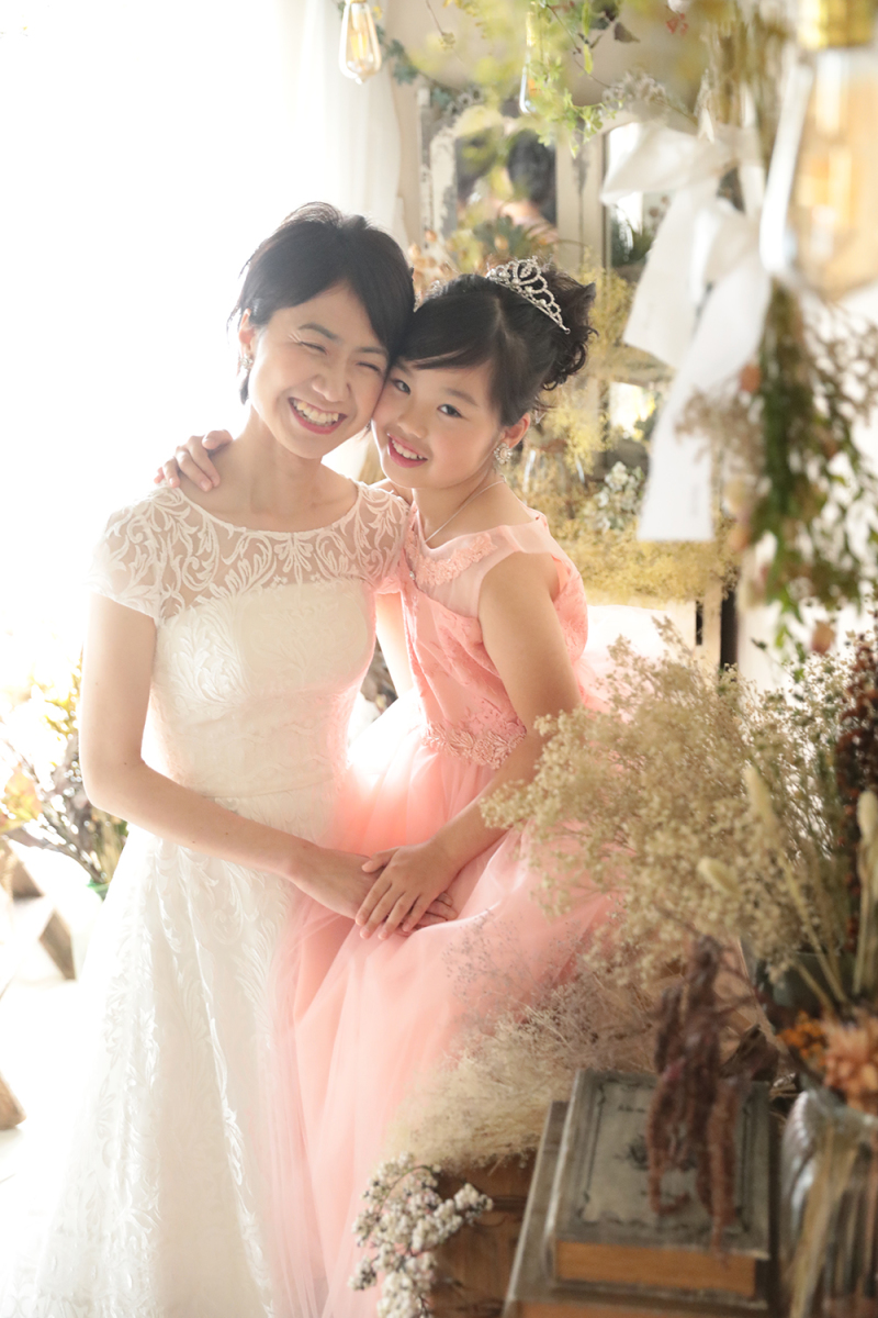 お姫様が2人。