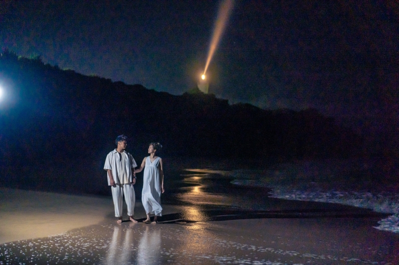 夜のビーチもGOOD