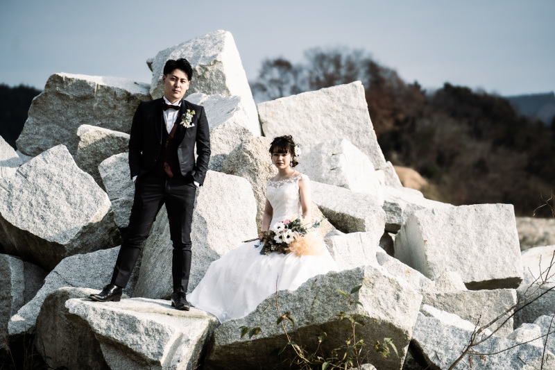 撮影シーンに合わせてポーズもしっかりサポート