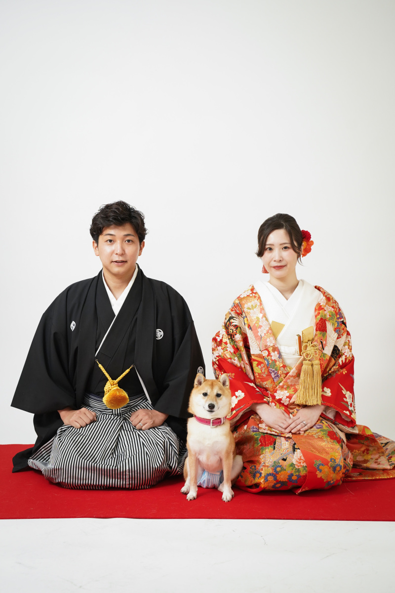 3人でそろってお正座