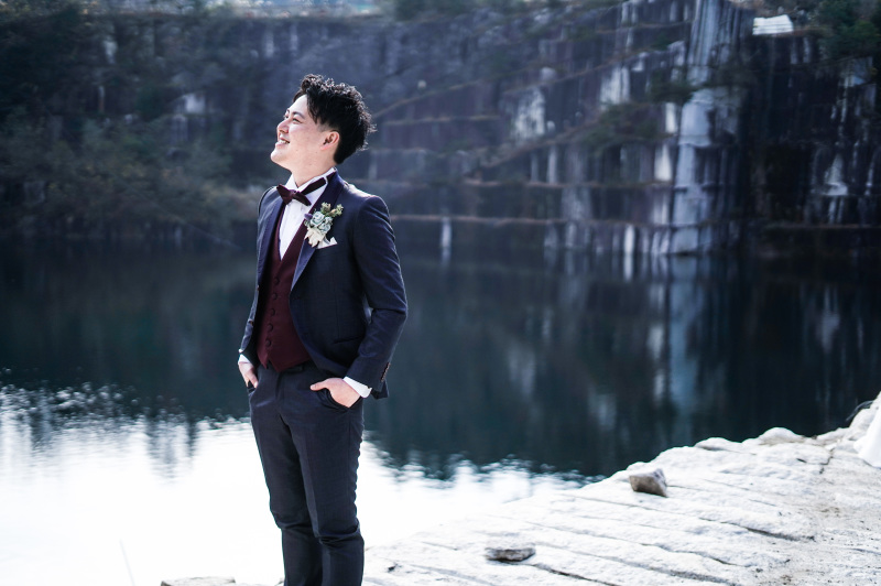 まるで海外・・・。