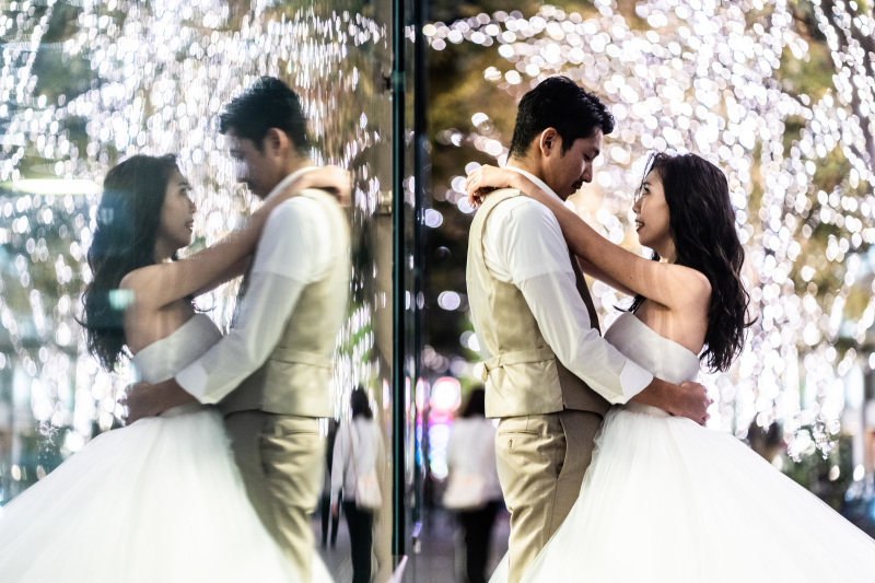 ナイトロケの醍醐味、イルミネーション