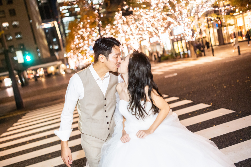 【東京駅/丸の内撮影】洋装ナイトロケーション撮影