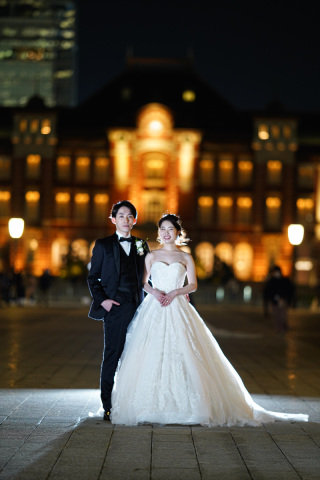 東京駅でのナイトロケーション撮影！