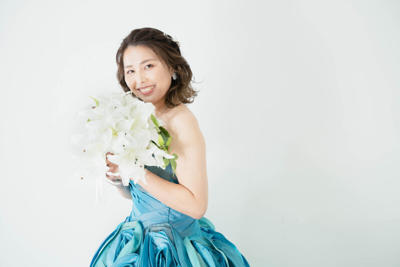新婦様のソロショット