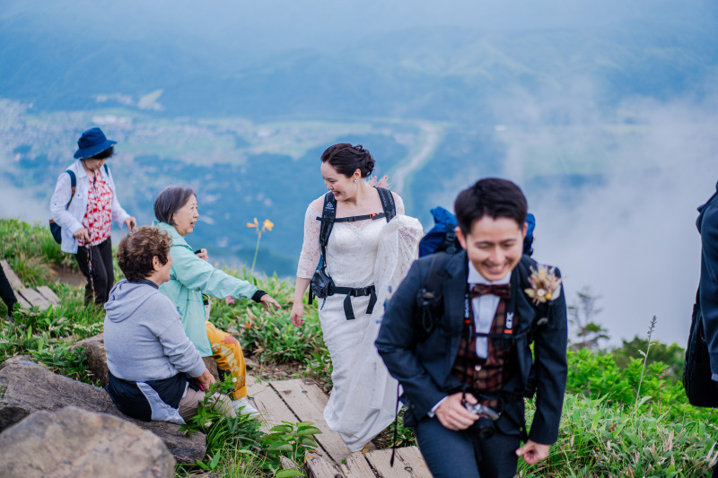 ありがとうが溢れる山道