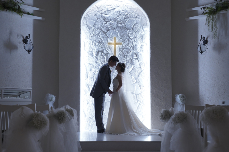 まずはチャペルでの撮影から♪