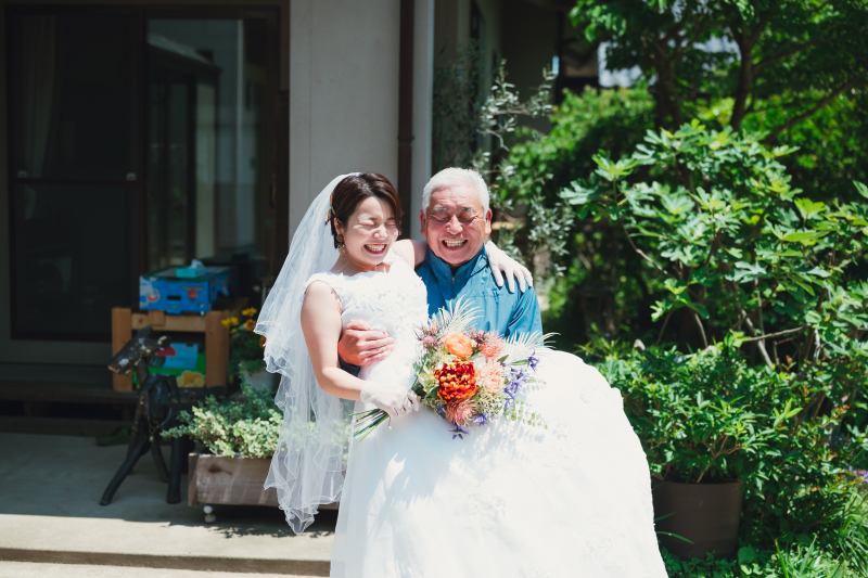 実家でロケーション撮影