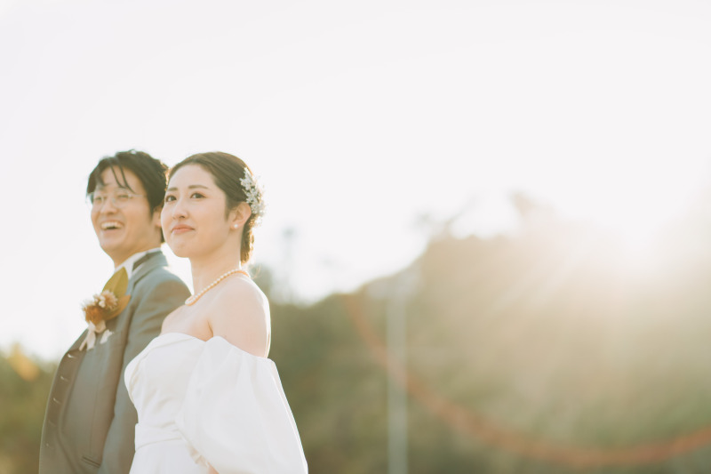 夕日の撮影も大歓迎！