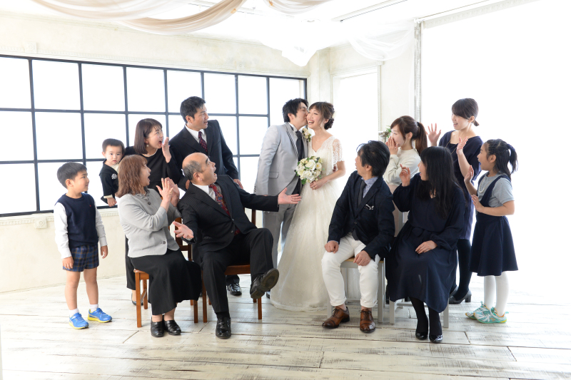 アンシャンテ東京_家族・友人を撮影に呼べる