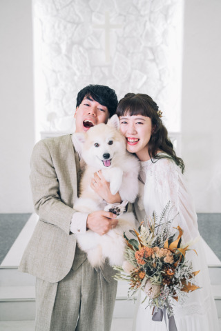 《ペットちゃんとの撮影も大歓迎！》