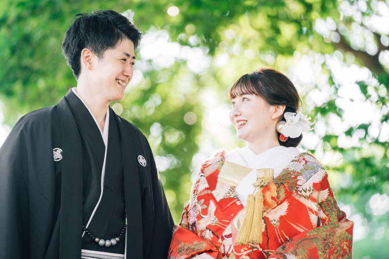 アンシャンテ東京_色打掛・着物が豊富