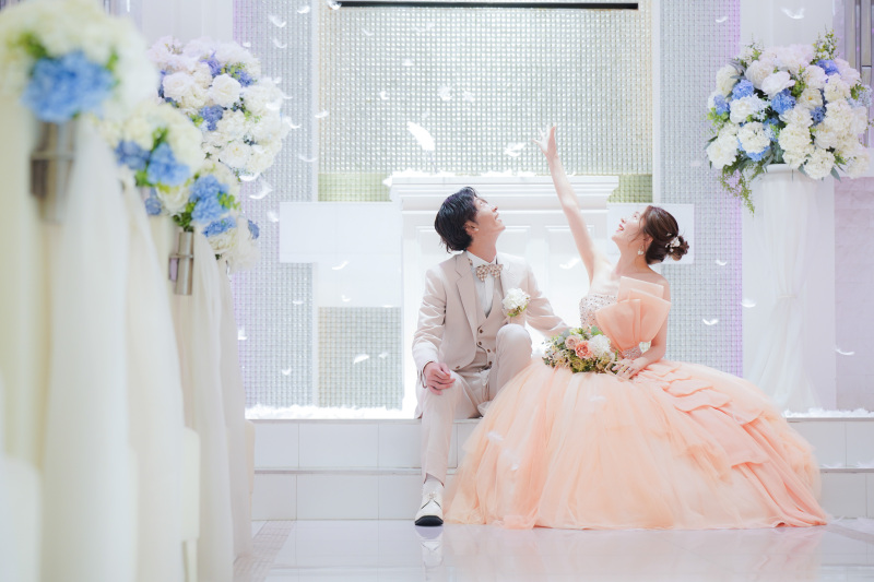 《王道×白基調チャペル》銀座リュクス