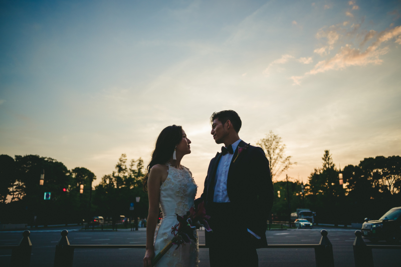 夕日から撮影するのがオススメ