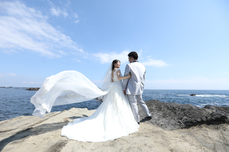 《10月末まで限定》【衣装追加料金なし】海と自然に囲まれて残す、城ヶ島ロケーションフォト