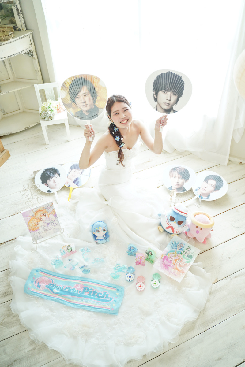 《ソロウエディングプラン》【スタジオ2着プラン49,500円】*撮影時間40分・データ10カット付き