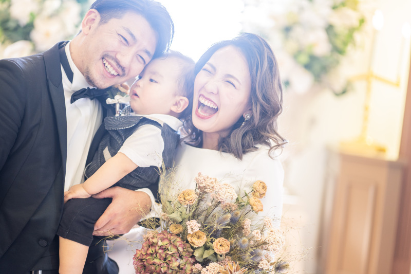 7月末まで！ペットやお子様と一緒にフォトウエディング☆【ロケーション+スタジオ撮影】◎360,800円&rarr;180,400円