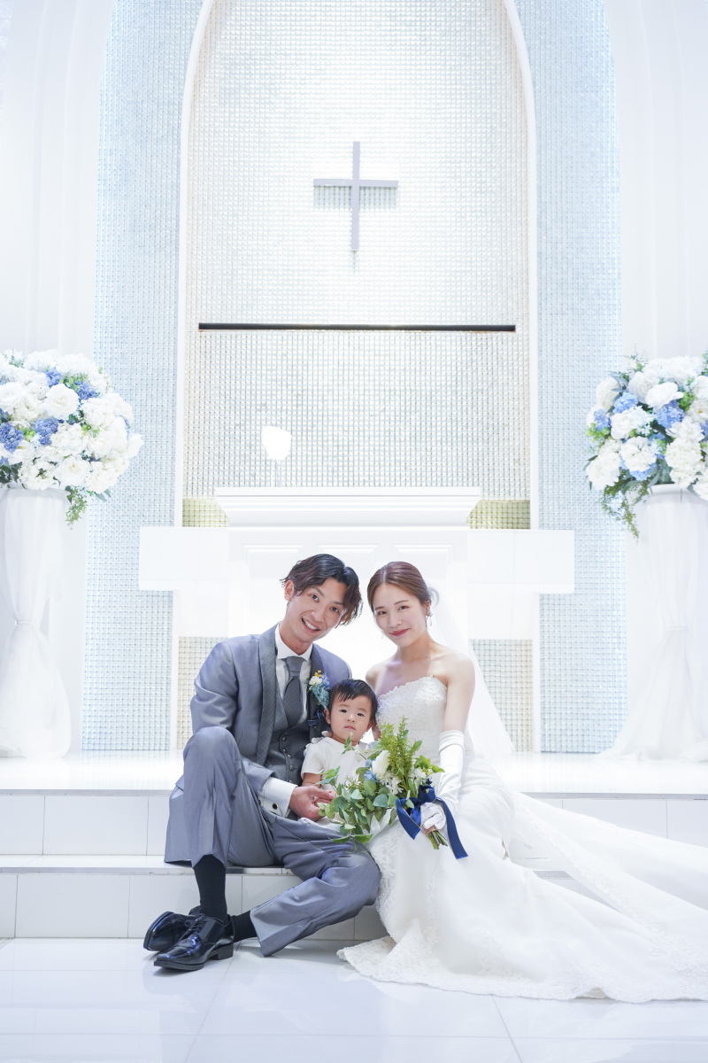 【チャペル撮影×会食】★ランクアップ衣装込み★データ100カット付き★申請料込みの安心プラン