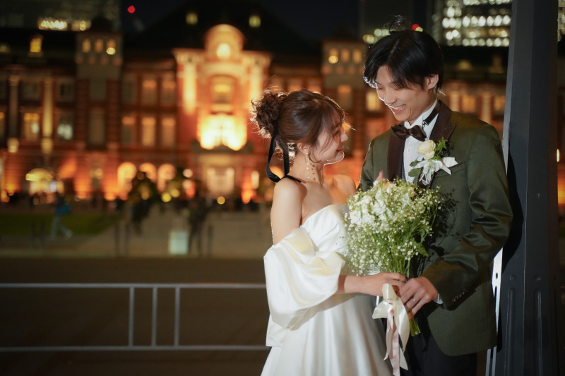 【フォトレイト限定価格】東京駅・丸の内ロケーション★洋装1着衣装代込プラン