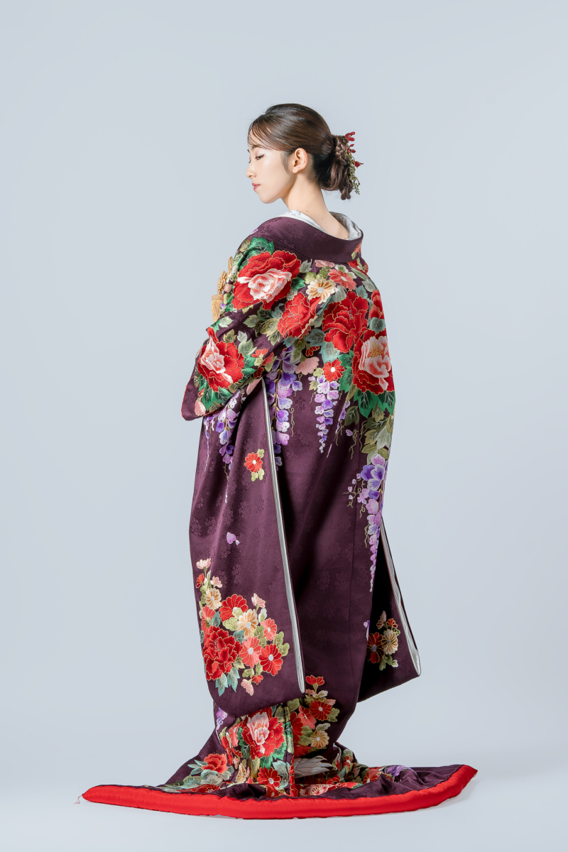 藤垂れに華鶴