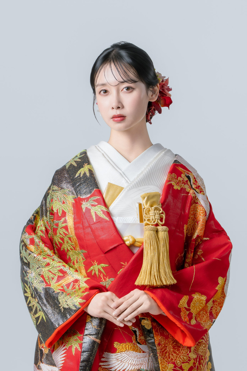 花車に鶴
