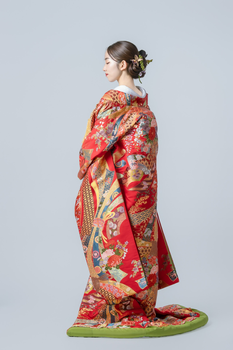 束ね熨斗に四季花
