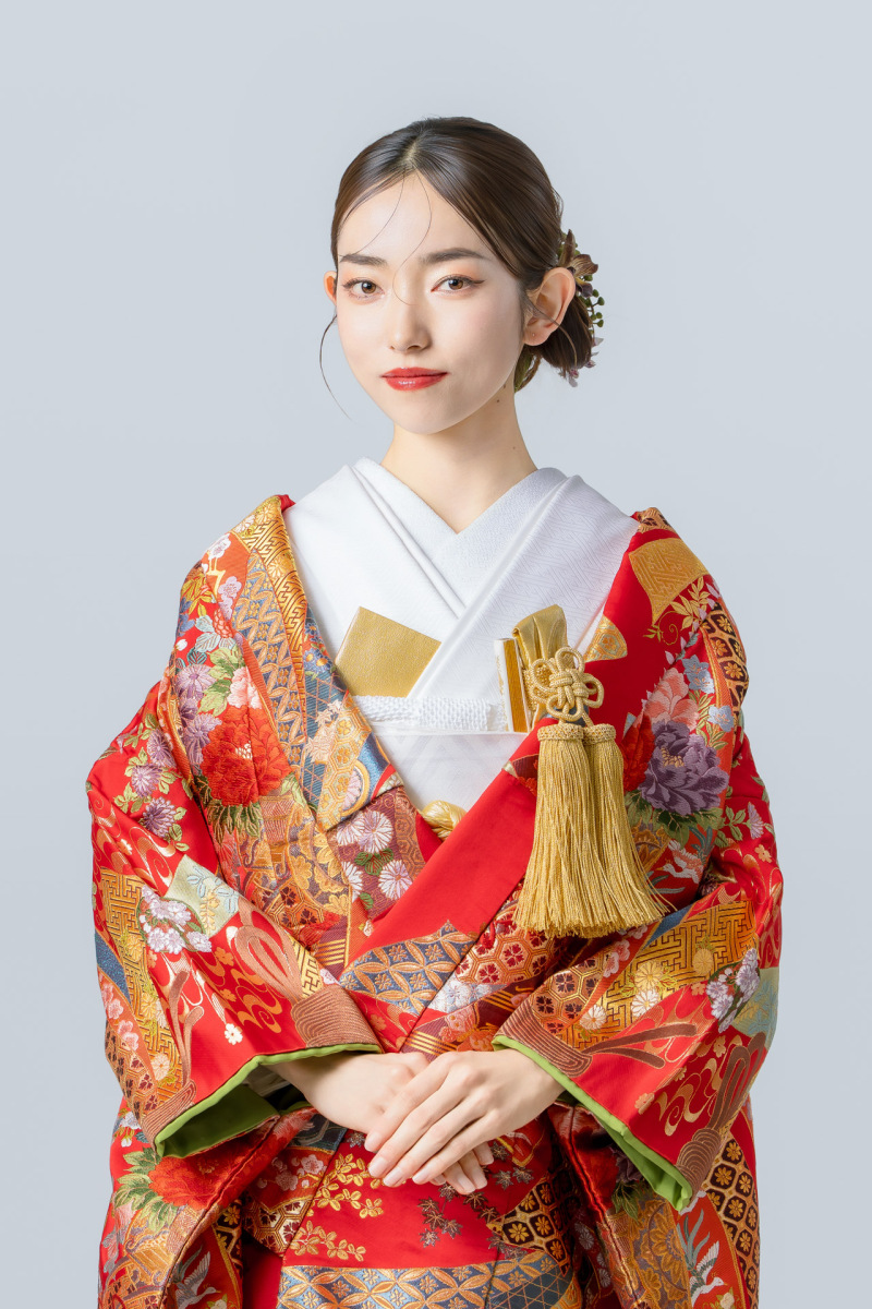束ね熨斗に四季花