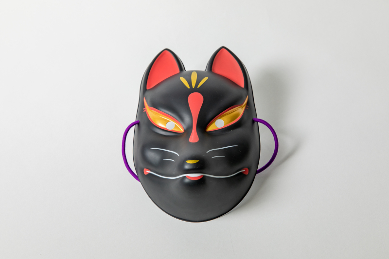 お面(黒狐)
