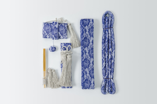 5点セット(青レース)