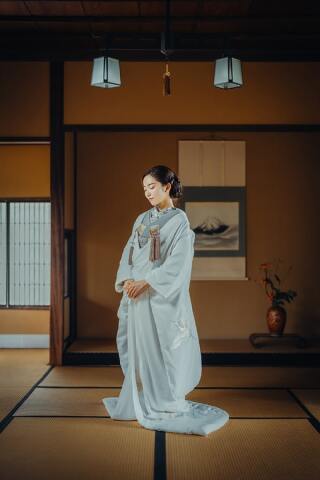 縮緬舞鶴(ちりめんまいづる)