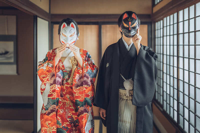 廊下でのカッコいいお写真も