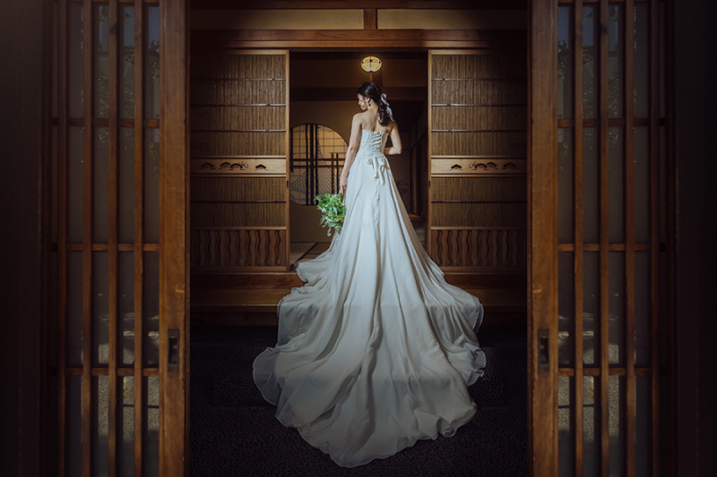 ご新婦様のソロショット