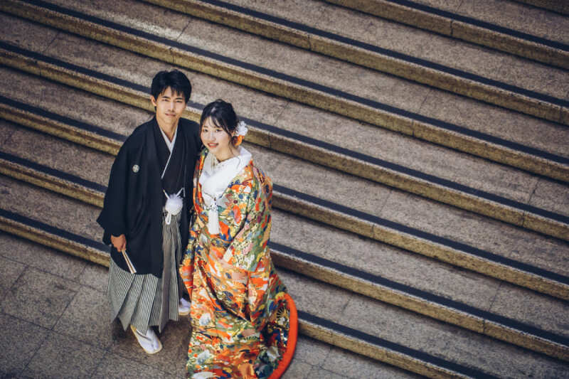 階段を利用して特別な画角から