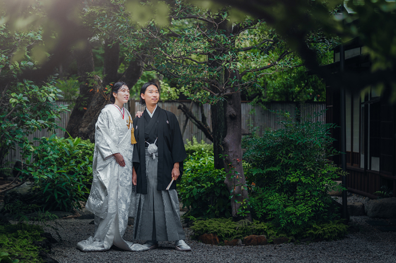 お庭の緑もたっぷり