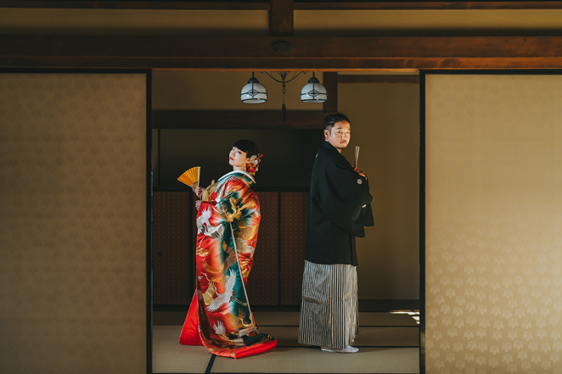 広々とした和室を活かして