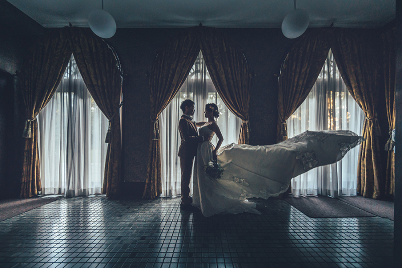 ドラマチックなお写真も