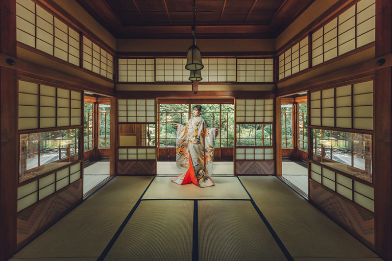 広々とした和室を活かして