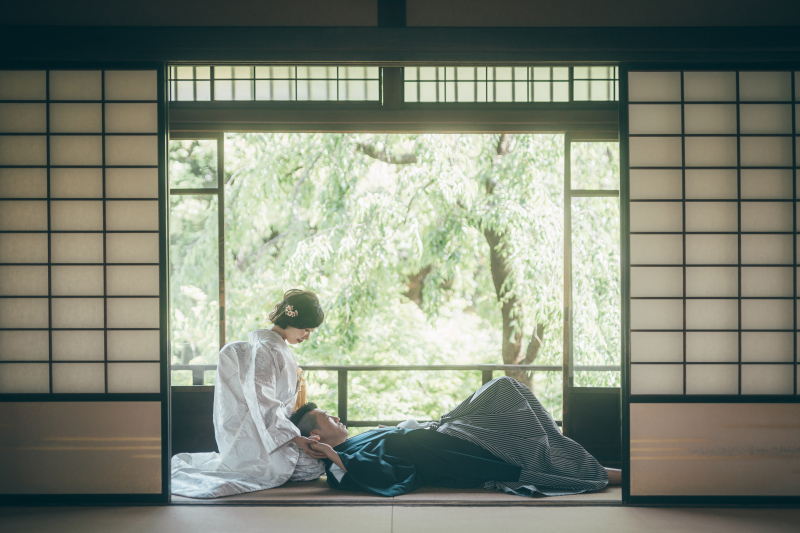 14:00 白無垢撮影開始