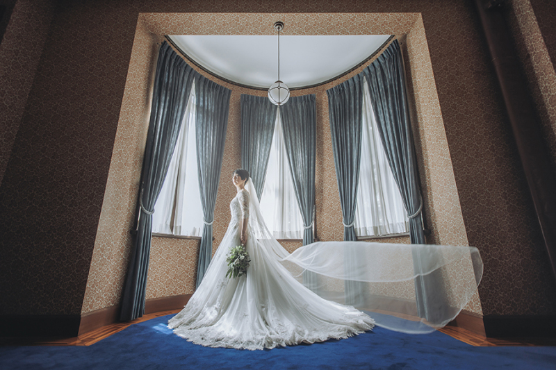 ベールショットも素敵♡