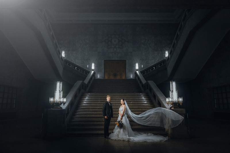 ベールショットも素敵♡