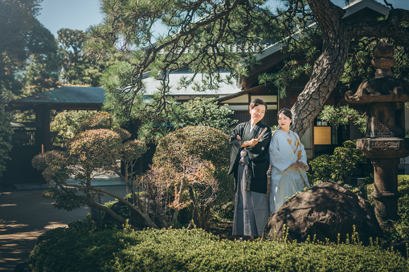 お庭の緑もたっぷり