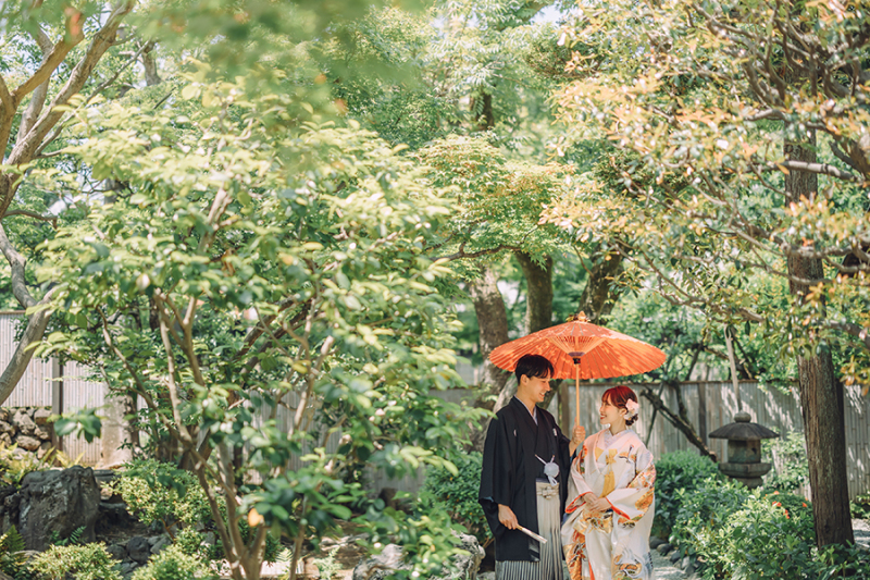 お庭の緑もたっぷり