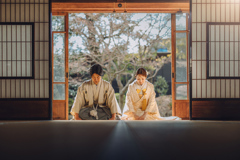 広々とした和室を活かして