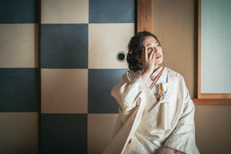 ご新婦様のソロショットも