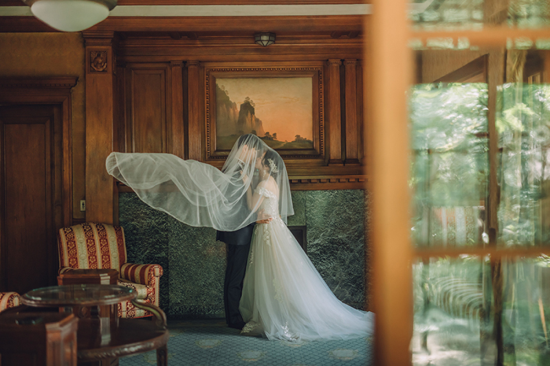 ベールショットも素敵♡