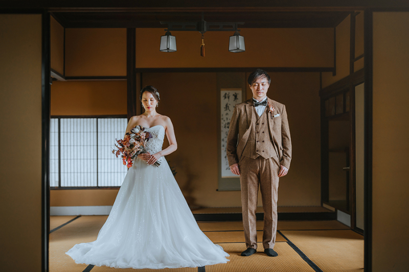 おふたりらしいお写真も