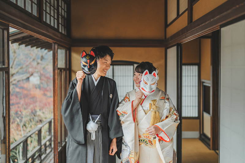 おふたりらしいお写真も