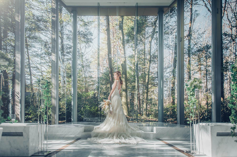 ご新婦様のソロショット