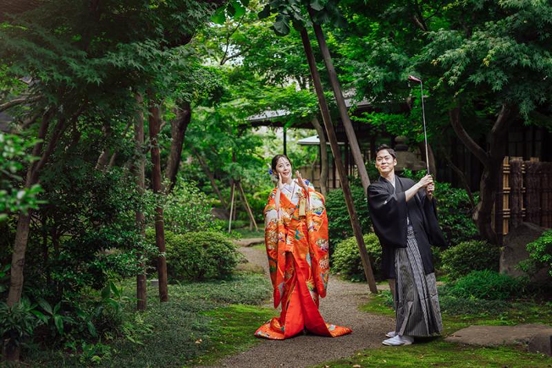 おふたりらしいお写真も