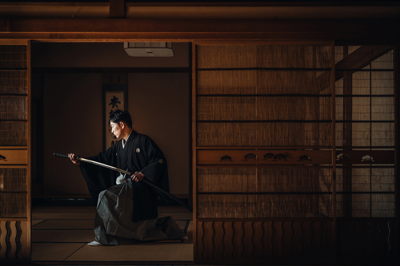 ご新郎様のソロショット